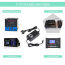 AC to DC Adapter 3-12V 2A Adjustable Power Supply Motor Speed Controller EU