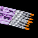 7pcs 7PCS DIY UV Gel Polish Nail Art Brushes Painting Pen Manicure Tools Drawing