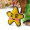 Stamped Needlework Key Chain Bead Embroidery Craft Pendant Kids Hanging Toys