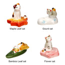 Cartoon Cat Home Decoration Ceramic Incense Burners Incense Plug Incense Holder