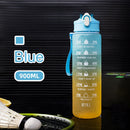 #A 900ml Portable Frosted Water Bottle Outdoor Sport Travel Drinking Bottles Ket