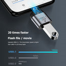 USB3.1 Gen 2 Charging Data Transfer Adapter (USB 3.1 Female to Type C Male)