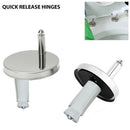 Closestool Toilet Seat Hinge Fittings Screws Replacement Hinges Toilet Linker