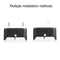 4pcs LED Solar Lamp Outdoor Stair Garden Fence Step Wall Lights (Warm)
