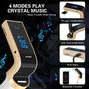 G7 Car Bluetooth FM Transmitter for Car FM Radio Adapter Hands Free MP3 Player