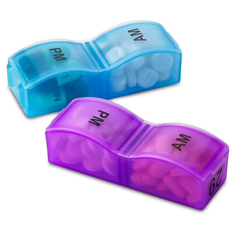 Dispenser Container Monthly Pill Organizer Tablet Holder Pill Case Pill Box