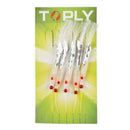 Fishing Hooks Jig Head 5 PCS Fish Head String Luminous Sharp Crappie J4H5