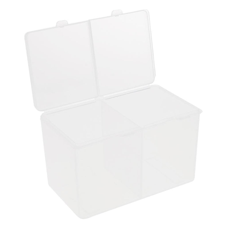 Storage Box Cotton Ball Swab Pad Organizer Holder Bathroom Makeup Container
