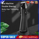 2 In 1 Hair Trimmer Electric Groin Hair Trimmer Waterproof Body Grooming fo