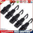 5pcs/set Tent Awning Wind Rope Clamp Outdoor Camping Plastic Clip Accessory