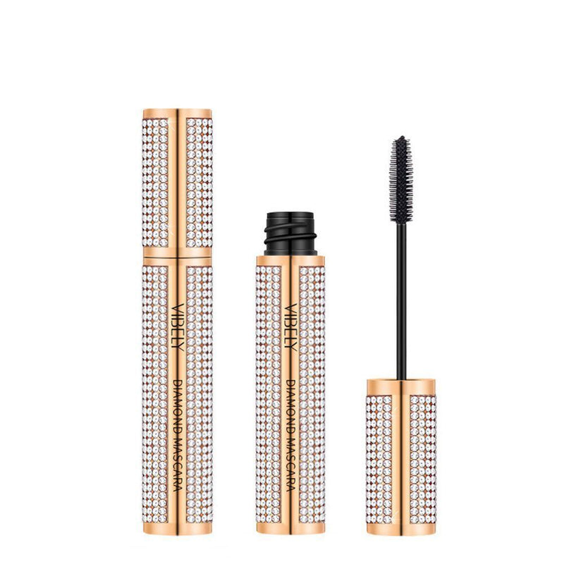 Woman Not Easy To Smudge Bushy Mascara Black Diamond Waterproof And Sweatproof