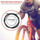 MEROCA Mountain Road Bike Cable Bicycle Brake Inner Wire Tips (Brake Black)