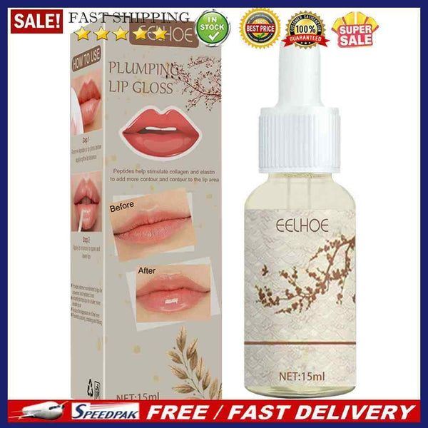 15ml Essence Lip Gloss Day Night Oil Moisturizing Repair Anti Cracking Serum
