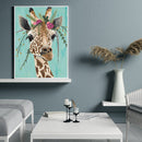 Cross Stitch Kits 11CT Stamped DIY Giraffe Full Embroider Needlework