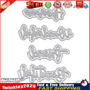 4pcs Metal DIY Embossing Cutting Dies Stencil Card for Scrapbooking Album Newly