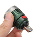 USB LED Power Bank Flashlight Head Lamp 3W Extension Light Torch Newly