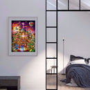 Full Drill Rhinestone Mosaic Craft DIY Fantasy Castle Diamond Painting Poster