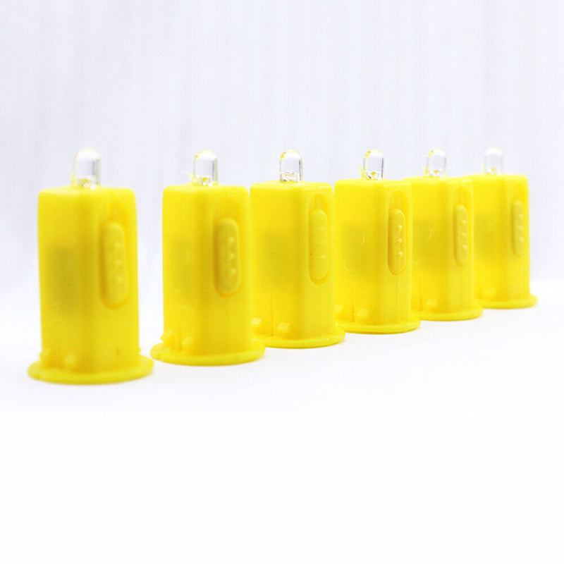 2pcs Paper Lantern Wick LED Flash Lamps Lantern Wick Party Supplies Home De