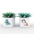 6pcs 5D Diamond Painting Stickers Kit DIY Cartoon Cup Phone Decor Kids (ST017