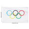 Olympic Decorations Outdoor Banner Olympics Game Flag Polyester Fabric