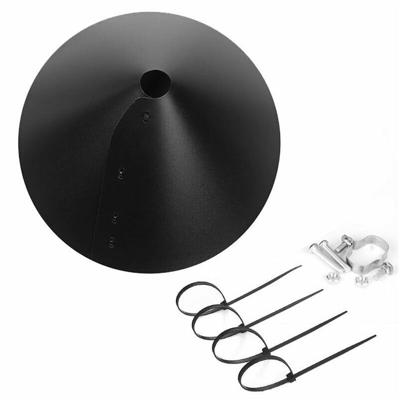Stealing Bird Squirrel Baffle Feeder Station Bird Feed Guard Protective Shield