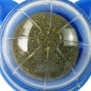 Catnip Ball Cat Toys Licking Teeth Chewing Pet Training Bite Balls (Blue)