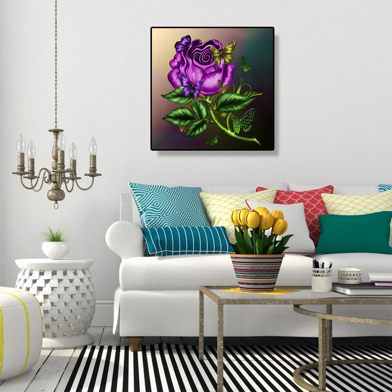 5D DIY Full Drill Diamond Painting Flowers Animal Cross Stitch Kit (JH072)