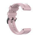 20mm Silicone Watch Band for Garmin Fenix 7S Bracelet Strap (Rose Pink) Newly