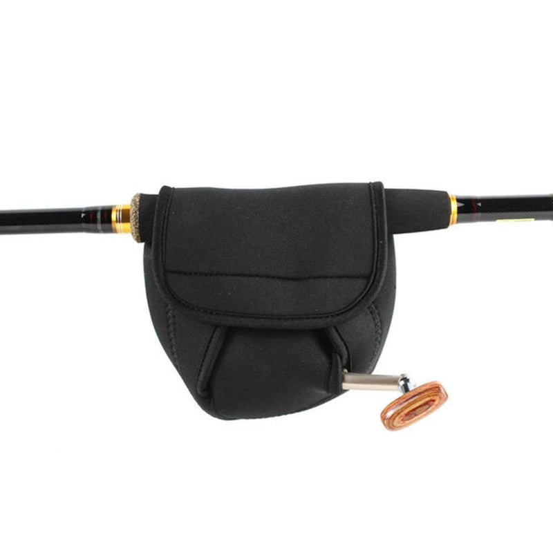 Fishing Bag Spinning Reel Protective Case Baitcasting Cover Pouch (M)