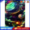 Planets in Sky Oil Paint By Numbers Kit DIY Acrylic Painting on Canvas Arts