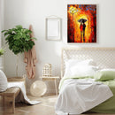5D DIY Full Round Drill Diamond Painting Street Lamp Lovers Kit Home Art Decor