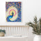 Oil Paint By Numbers Peafowl Frameless Picture Craft Kit for Home Living Room