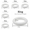 Home Decoration Ring Shape Christmas Gifts Polystyrene Styrofoam Foam Balls