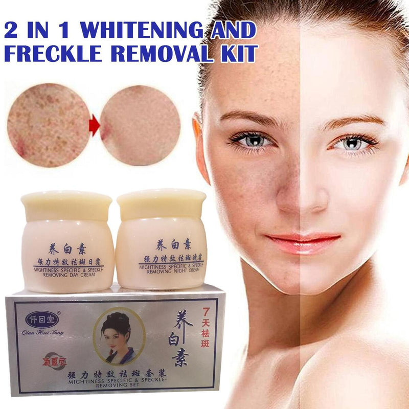 Aufhellende Anti-Freckle-Gesichtscreme Dark Spot Corrector Woman Face Care.