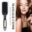 Hairdressing Comb Anti-static Scalp Massage Combs Hair Roller Brush (C) Newly