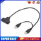 USB 2.0 to SATA 7+15 Pin 22Pin 2.5 inch HDD SSD Hard Drive Adapter Cable