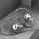 KZ-EDX Pro HIFI Bass Earphones Sport Monitor Headphone (Transparent No Mic)