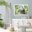 5D DIY Diamond Painting, Train Leaving the Tunnel, Kits, Full Round