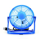 Mini USB Desk Fan Super Quiet Portable Cooling Air Cooler For Computer Laptop