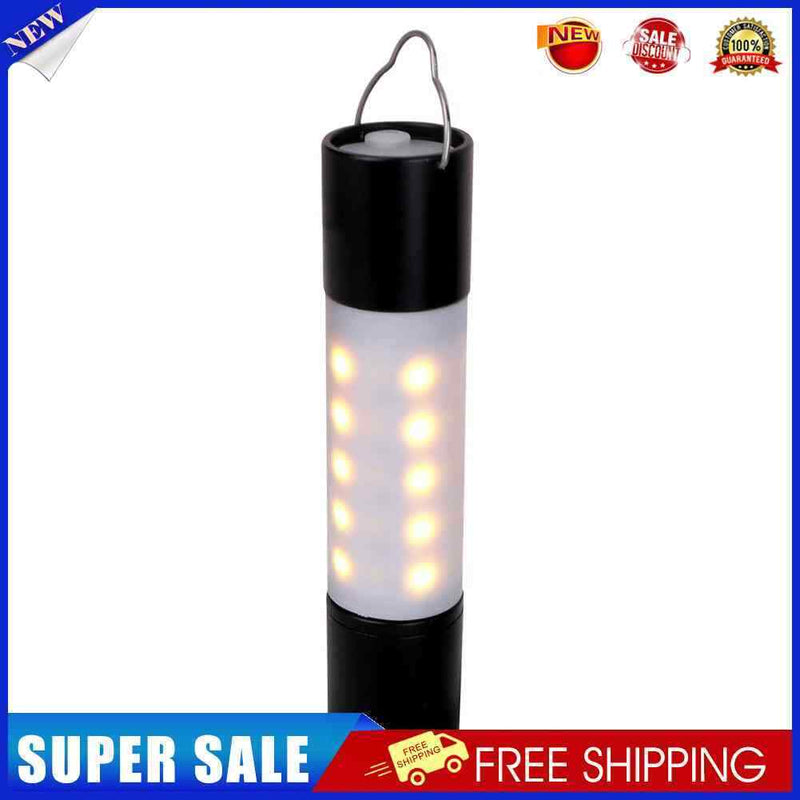 USB Rechargeable Hanging Flashlight Zoomable LED Torch Camping Tent Lamp