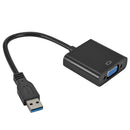 USB 3.0 to VGA Video Display Adapter Multi-Display Converter Cable for Laptop PC