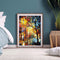 DIY Coded Acrylic Drawing Trees Street Landscape Oil Painting Kit by Numbers