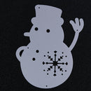 Snowman Cutting Dies Stencils Scrapbook Embossing DIY Craft Album Card Gift