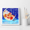 30x40cm 5D DIY Partial Special Shaped Drill Diamond Painting Santa for Ornament