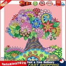 Special Shaped Tree Flowers 5D DIY Diamond Painting Part Drill Home Decor Newly
