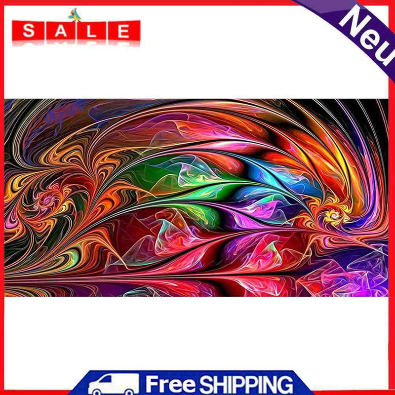 Hand Painted on Canvas DIY Colored Light Oil Paint By Numbers Drawing Kit Craft
