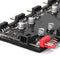 1 to 8 Multi Way Splitter RGB PWM Hub Speed Controller Adapter (5V 3Pin)