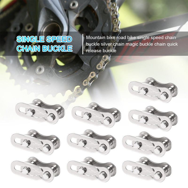 10pcs Universal Road Bike Chain Link Connector Set Bicycle Chain Joint Buck