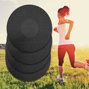10x Waterproof Adhesive Patches Sports Sensor Covers Overpatch Tape (Black)