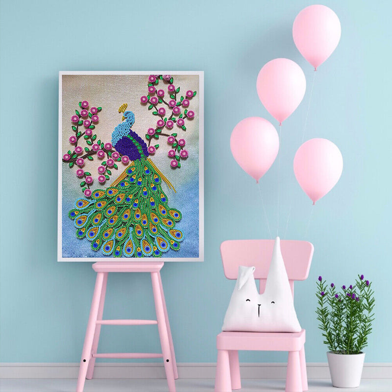 Yan Paper Drawing 5D DIY Diamond Painting Specially Shaped Partial Drill (YXC210)